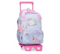 Enso New Vibes - Zaino da passeggio in poliestere, 23 x 28 x 10 cm, colore: Rosa