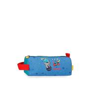 Enso Outer Space Astuccio rotondo Multicolore 22x8,5x8 cm Poliestere, blu, Taglia unica, Astuccio rotondo