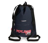 Enso Pepe Jeans Dikran, blu, Zaino sacco
