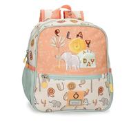 Enso Play All Day Zaino per bambini, zaino per la scuola, in poliestere, doppia ruota girevole multidirezionale, molteplici utilizzi, Multicolore, Zaino piccolo