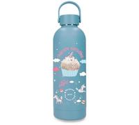 Enso Unicorn Paradise Bottiglia in Acciaio Inox Blu 7,4 x 23,5 x 7,4 cm