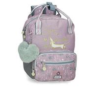 Enso Zaino Prescolare Beautiful day Adattabile a Trolley Viola 23x28x10 cm Poliestere 6,44L