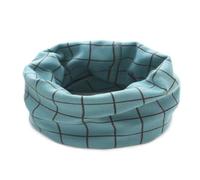 ENSTAB Sciarpa per bambini in cotone Loop sciarpa per bambini Baby Loop collo scaldacollo scaldacollo per ragazze e ragazzi, B-verde a quadretti, Taglia unica