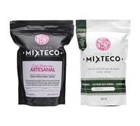 Ensueño Mixteco - Confezione 2 sacchi di caffè in grani - Caffè speciale 460 g + Caffè tostato naturale 500 g - Caffè 100% Arabica - Produzione artigianale - Origine Messico