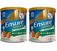 Ensure Advance Base Vegetale, Integratore con Proteine Vegetali, con 27 Vitamine e Minerali, Calcio e HMB, Confezione 400g, Gusto Mandorla, Senza Glutine, Adatto agli intolleranti al lattosio
