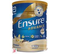 Ensure Advance Integratore Alimentare Proteico in Polvere, con 27 Vitamine e Minerali, Integratore Alimentare con Proteine, Calcio e HMB, Confezione 850g, Gusto Vaniglia