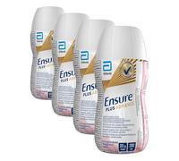 Ensure Plus Advance Supplemento Nutrizionale Ipercalorico ed Iperproteico |Formato bevanda| Alimento a fini medici speciali iperproteico| Confezione 4x220ml Gusto Fragola (Confezione da 4)
