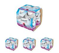 Ensure Plus Supplemento Nutrizionale Ipercalorico con Proteine, privo di Fibre |Formato bevanda| Alimento a fini medici speciali completo e bilanciato | Confezione 4x200ml Gusto Frutti di Bosco
