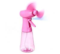Ensuring Quiet Work: The spray bottle fan combines a whisper-quiet fan with