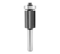 ENT 13578 Fresa per rifilare, Codolo (S) 8 mm, Diameter (D) 18 mm, NL 25 mm, SL 32 mm, GL 68,5 mm, in metallo duro, con cuscinetto a sfera