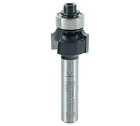 ENT 14280 Fresa ad arrotondamento, gambo (S) 8 mm, diametro (D) 16,7 mm, NL 9,5 mm, R 2 mm, SL 32 mm, con cuscinetto a sfere