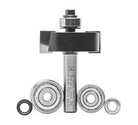 ENT 16690 Set di frese per battute carburo, Gambo (S) 8 mm, diametro (D) 34,9 mm, NL 12,7 mm, diametro 32 mm, con cuscinetto a sfere