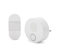 Entac Campanello AC plug in cinetico interruttore IP44 trasmettitore