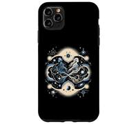 Entanglement quantistico di due anime nell'universo Abstract Custodia per iPhone 11 Pro Max