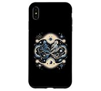 Entanglement quantistico di due anime nell'universo Abstract Custodia per iPhone XS Max
