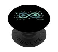 Entanglement quantistico epoca retrò PopSockets PopGrip Adesivo