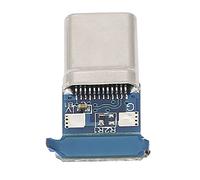 Entatial Adattatore per Cavo di Saldatura, connettore a saldare PCB Tipo C Resistenza 56k Ricarica Rapida per Computer per Telefono Cellulare per Tablet