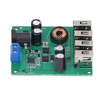 Entatial Modulo DC DC, modulo di riduzione della Tensione Wide Voltage Design 4 uscite USB per telefoni cellulari per registratori per Tablet