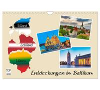 Entdeckungen im Baltikum (Wandkalender 2027 DIN A4 quer), CALVENDO Monatskalende