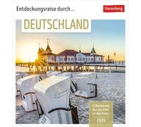 Entdeckungsreise durch Deutschland Postkartenkalender 2026 - 53 Karten mit Kurzporträts zu den Zielen: Wochen-Kalender mit 53 besonderen Orten. Stimmungsvolle Foto-Motive zum Aufhängen und Aufstellen