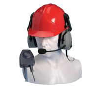 Entel CHP750HD con microfono per la serie HT Cuffie di protezione dell'udito con VOX per walkie talkie Entel HT - Versione fissaggio casco