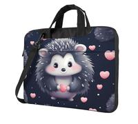 Entemne 13/14/15.6 Pollice Borsa Del Computer Portatile Amore Del Modello Riccio Del Manicotto Del Computer Per Le Donne Degli Uomini Leggero Resistente All'Acqua Tablet Borsa A Tracolla Valigetta