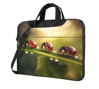 Entemne 13/14/15.6 Pollice Borsa Del Computer Portatile Bella Coccinelle Fauna Selvatica Animale Custodia Del Manicotto Del Computer Per Le Donne Degli Uomini Leggero Resistente All'acqua Borsa A