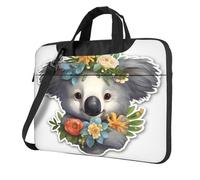 Entemne 13/14/15.6 Pollice Borsa Del Computer Portatile Carino Koala Orso Modello Del Manicotto Del Computer Per Le Donne Degli Uomini Leggero Resistente All'acqua Borsa A Tracolla Del Computer Tablet