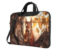 Entemne 13/14/15.6 Pollice Borsa Del Computer Portatile Curioso Scoiattolo Albero Del Computer Portatile Caso Del Manicotto Per Le Donne Degli Uomini Leggero Resistente All'acqua Del Computer Tablet