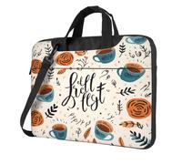 Entemne 13/14/15.6 Pollice Borsa Del Computer Portatile Divertente Qute Ma Primo Caffè Modello Custodia Del Manicotto Del Computer Per Le Donne Uomini Leggero Resistente All'Acqua Del Computer Tablet
