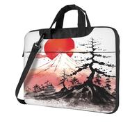 Entemne 13/14/15.6 Pollice Borsa Del Computer Portatile Giappone Tradizionale Sole Fuji Montagna Pittura di Arte Del Computer Portatile Del Manicotto Della Cassa Del Manicotto Per Le Donne Uomini