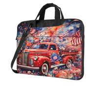 Entemne 13/14/15.6 Pollice Borsa Del Computer Portatile Giorno Indipendente Usa Bandiera Arte Pittura Del Computer Custodia Del Manicotto Del Computer Per Le Donne Uomini Leggero Resistente All'acqua