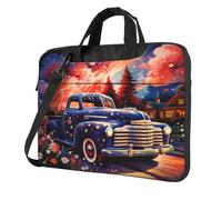 Entemne 13/14/15.6 Pollice Laptop Bag Independense Day Car Usa Fiore Del Manicotto Del Computer Cassa Del Manicotto Del Computer Per Le Donne Degli Uomini Leggero Resistente All'Acqua Tablet Borsa