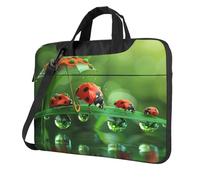 Entemne 13/14/15.6 Pollice Sacchetto Del Computer Portatile Coccinelle Selvatiche Ombrello Arte Del Manicotto Del Computer Caso Del Manicotto Per Le Donne Degli Uomini Leggero, Multi, 14 inch