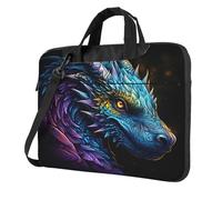 Entemne 13/14/15.6 Pollice Sacchetto Del Computer Portatile Colorato Drago Pittura Del Manicotto Del Computer Portatile Della Cassa Del Manicotto Per Le Donne Uomini Leggero Resistente All'acqua