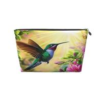 Entemne Borsa per il trucco giapponese samurai pittura artistica impermeabile in pelle PVC organizer per cosmetici per donne ragazze piccola borsa da viaggio borsa da viaggio per borsa regali da
