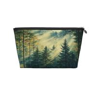 Entemne Borsa per trucchi divertente con scheletro umano, impermeabile, in pelle PVC, organizer per cosmetici da donna e ragazza, portatile, piccola borsa da viaggio per borsa da palestra regali