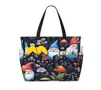 Entemne Grande borsa da spiaggia con cerniera carina orca che salta arte pitturare impermeabile a prova di sabbia borsa da spiaggia pieghevole borsa da nuoto per donne viaggio vacanza palestra piscina