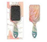 Entemne Spazzola per capelli per donne, uomini, ragazze e ragazzi, astratto, ombre, crisantemo, massaggio del cuoio capelluto, pettine a cuscino d'aria, pettine per capelli asciutti bagnati