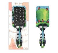 Entemne Spazzola per capelli per donne, uomini, ragazze e ragazzi, divertente cappello di San Patrizio Leprechaun, spazzola massaggiante per cuoio capelluto, pettine per capelli asciutti bagnati