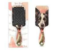 Entemne Spazzola per capelli per donne, uomini, ragazze e ragazzi, estate anguria cane cuoio capelluto massaggio spazzola pettine cuscino d'aria per capelli asciutti bagnati districanti spazzole per