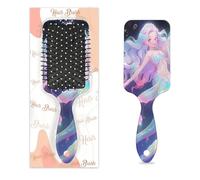 Entemne Spazzola per capelli per donne, uomini, ragazze e ragazzi, fantasia a sirena, spazzola massaggiante per cuoio capelluto, pettine per capelli asciutti bagnati, districanti, antistatici
