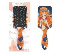 Entemne Spazzola per capelli per donne, uomini, ragazze, ragazzi, elegante, sirena, mare, oceano, massaggio del cuoio capelluto, pettine a cuscino d'aria, pettine per capelli bagnati e asciutti