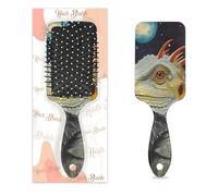 Entemne Spazzola per capelli per donne, uomini, ragazze, ragazzi, mostri, camaleonte, lucertola, pianeti, spazzola massaggiante per cuoio capelluto, pettine per capelli asciutti bagnati, districanti