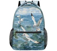 Entemne Zaino per la scuola per bambini per ragazzi e ragazze, grande zaino per la scuola elementare secondaria secondaria, impermeabile, leggero, per adolescenti, viaggi, escursionismo