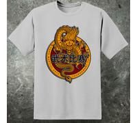 Enter il Drago Bruce Lee Hans Torneo Kung Fu Arti Marziali Arte T Shirt