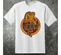 Enter il Drago Bruce Lee Hans Torneo Kung Fu Arti Marziali Arte T Shirt