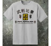 Enter il Drago Bruce Lee Hans Torneo Kung Fu Arti Marziali T Shirt Mma UFC