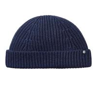 Enter the Complex® Berretto Corto Fisherman, Berretto Docker da Uomo e da Donna, 100% Lana Merino, Blu Navy, Taglia Unica