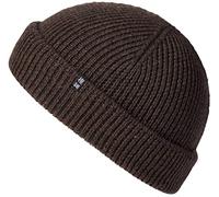 Enter the Complex® Fisherman Beanie, Berretto Uomo e Donna, 100% Lana Merino, a Due Strati, Marrone, Taglia Unica